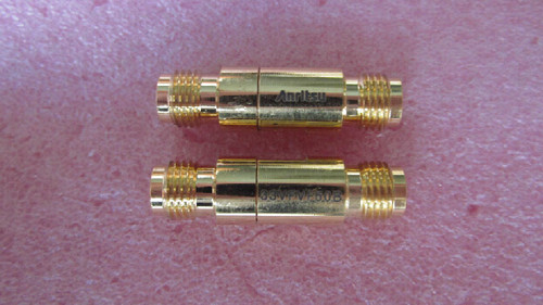 33VFVF50B Anritsu V母-V母 DC-70GHz 射频微波毫米波精密 校准件 同轴转接器 从设备里面拆出来的，几乎没怎么用过，成色好。