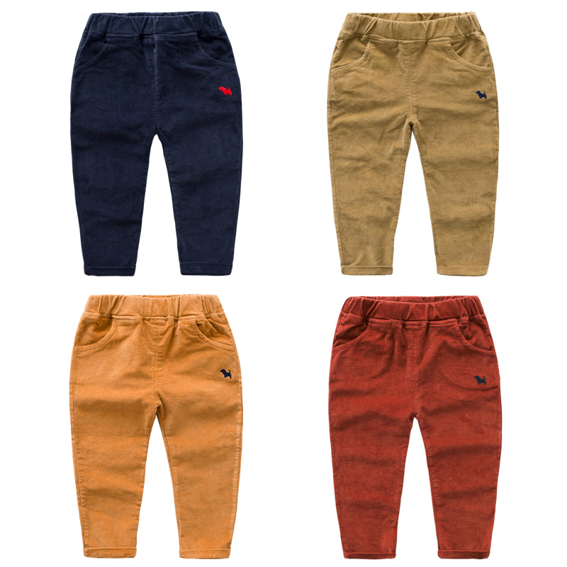 Pantalon garcon U761 en velours côtelé - Ref 2055828 Image 1