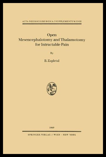 【预售】Open Mesencephalotomy and Thalamotomy