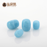 GE ice edge kind of aquamarine barrel beads bead dingzhu bead DIY insulation Xingyue vajra Bodhi accessories