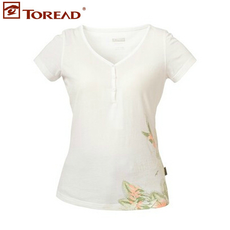 T-shirt sport pour femme TOREAD à manche courte en coton - Ref 2027532 Image 2