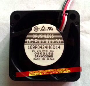 109P0424H6D14 DC24V 0.07A 全新现货 40*40*20轴流风扇