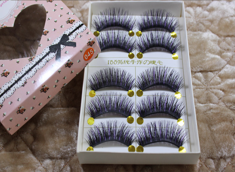 暢銷新款 日系小墨假睫毛045濃密交叉黑淩亂長款舞台妝爆款 爆濃在類目 彩妝/香水/美妝工具, 假睫毛中 - 來自Buy2taobao.com提供專業的淘寶代購服務