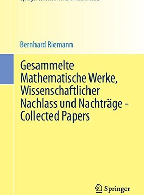 【预订】Gesammelte Mathematische Werke, Wiss...