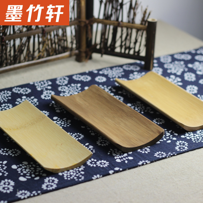 竹制 功夫茶道零配件 赏茶荷 竹茶托 茶则 圆角 茶巾托 毛巾托|msdalam kategori pinggan mangkuk, set teh, Majlis teh/dengan sifar - dari Buy2taobao.com untuk memberikan perkhidmatan ejen Taobao profesional membeli