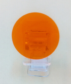 有色玻璃 橙色滤光片CB565,Colored Filter 直径Dia20mm