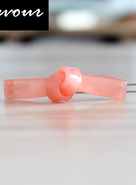 2016新款热卖favour正品发夹韩国亚克力蝴蝶结发梳发饰头饰青蛙夹