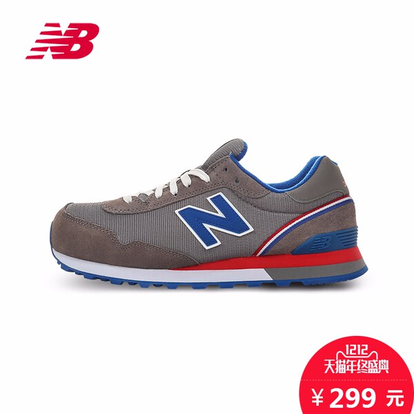 双12预告 New Balance 新百伦 515系列 男/女款复古鞋 ￥299/￥269包邮 可叠加满减