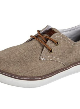 Skechers/斯凯奇男鞋休闲鞋单鞋布面舒适系带美国直邮 21868