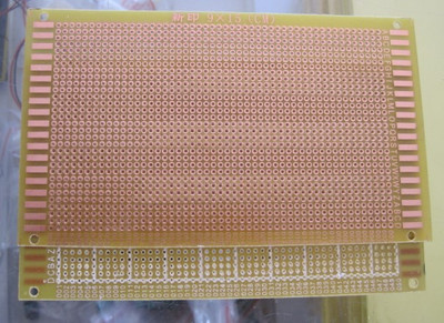 9X15CM万能电路板9*15单面1.2厚洞洞板PCB环氧板