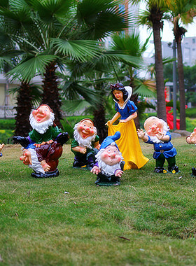 白雪公主幼儿园摆件景区小品雕塑