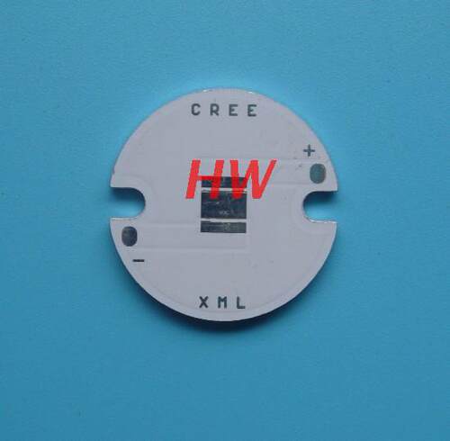 CREE XML2\XML 25MM*2.0厚10W圆形铝基板T4\T5\T6\U2\U3专用XM-L2