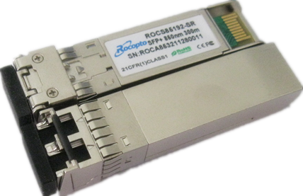 10GBase-SR SFP+ Optical Transceiver 850nm 300m 兼容阿尔卡特 网络设备/网络相关 模块接口卡 原图主图