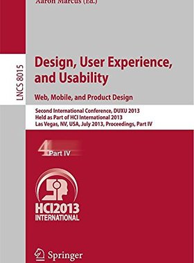 【预订】Design, User Experience, and Usabili...