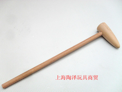 叠叠高 层层叠积木桌面游戏锤子 专用配件小木锤子 益智聚会玩具