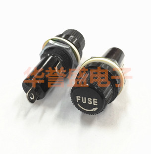 日本EDK 进口保险丝座子 6*30MM 15MM开孔 保险管座