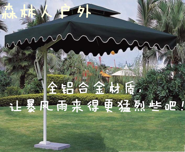 罗马伞户外遮阳伞方形岗亭