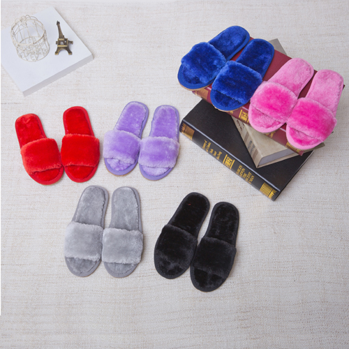 Chaussons enfants en suède pour hiver - semelle tendon - Ref 1012052 Image 1