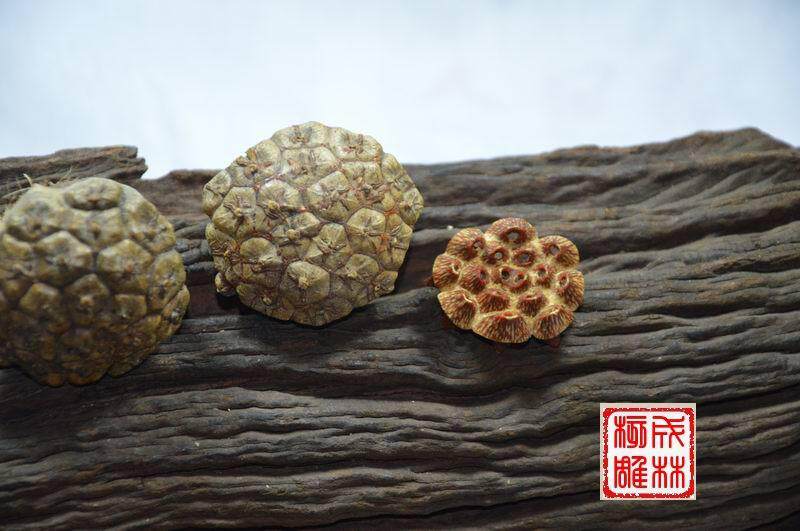 多瓣滴血莲花菩提子定做 刀工制作,并配雕刻过程照片