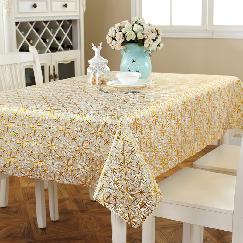 PVC桌布防水防油正方形塑料台布透明软质茶几布垫欧式餐桌布桌垫,居家布艺,桌布,淘宝优惠券,粉丝福利购,淘宝优惠卷