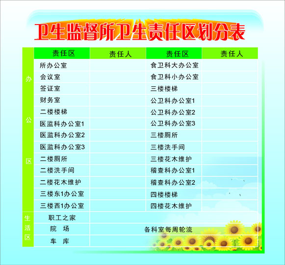 743海报印制展板写真喷绘贴纸759卫生监督所卫生责任区划分表