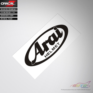 Arai头盔车贴纸车贴花Arai赛车头盔车贴纸Arai decal sticker
