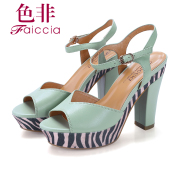 Non-summer new fashion a crude with shallow mouth strap high heel sandal shoes WHBS23104A