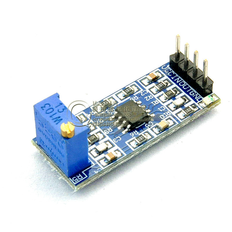 LM358100倍增益信号放大模块