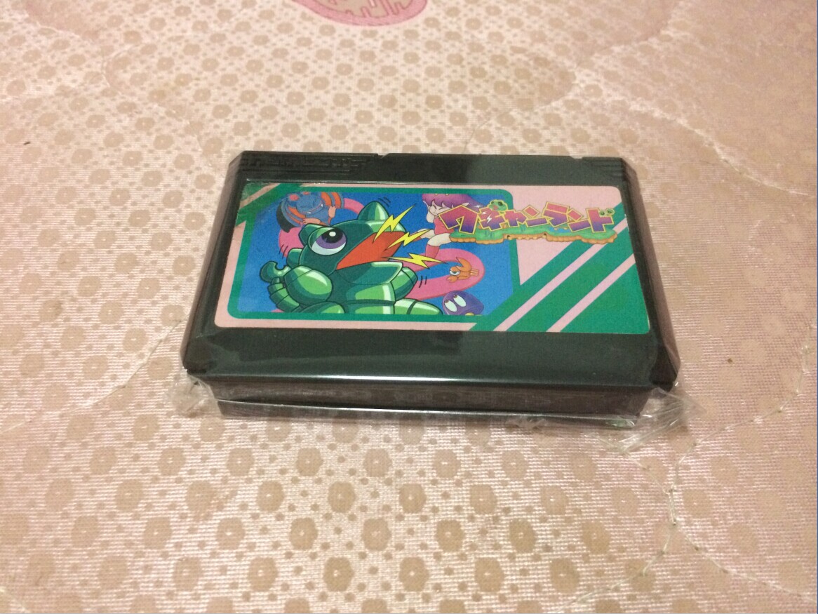 任天堂FC正版游戏卡带瓦强世界