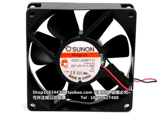 台湾建准SUNON KDE1208PTV1 8025 12V 1.6W 机箱风扇 电源风扇