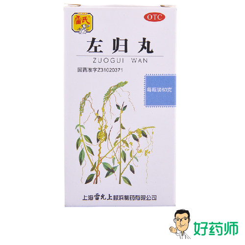 【雷氏】左归丸0.1g*600丸*1瓶/盒