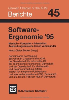 【预售】Software-Ergonomie 95: Mensch Comput...
