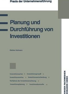 【预售】Planung Und Durchfuhrung Von Investitionen