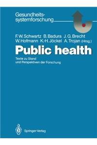 【预订】Public Health: Texte Zu Stand Und Pe...