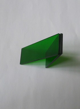 LB1 绿色玻璃 532nm带通滤光片 15*12*0.6mm 无现货