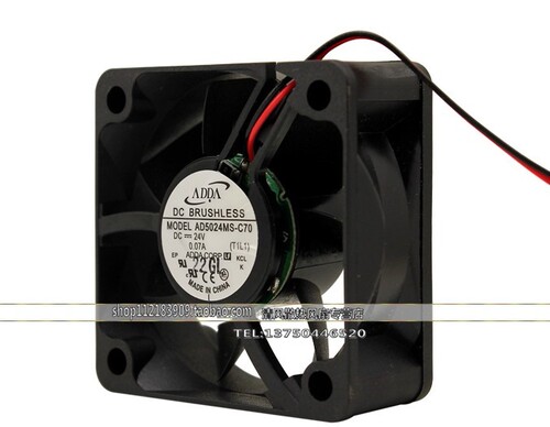 AD5024MS-C70 原装ADDA 5CM厘米DC24V 5020 0.07A 变频器散热风扇