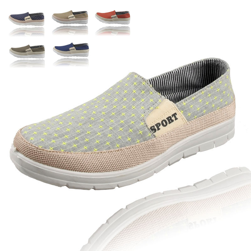 baskets homme jeunesse, vieux 18-40 ans,  pour printemps - loisir - semelle fond composite - Ref 980963 Image 2