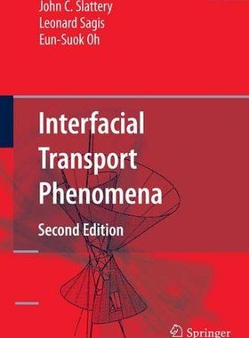 【预订】Interfacial Transport Phenomena
