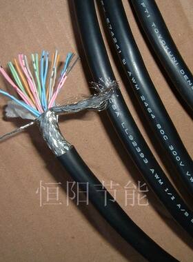 8.3日本进口TOYOKUNI 24芯0.08平方双绞屏蔽线镀锡信号控制线超软