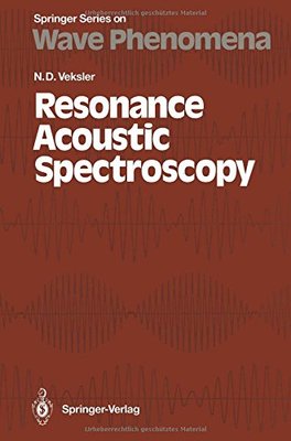 【预订】Resonance Acoustic Spectroscopy