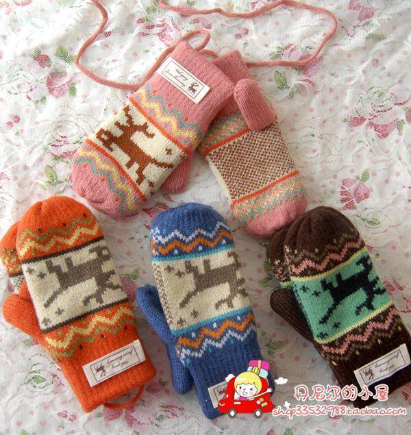 Gants pour enfants en laine - Ref 2146873 Image 1