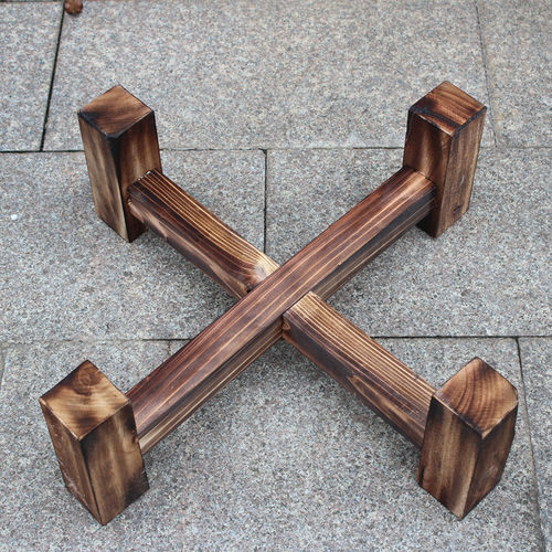 紫砂茶叶罐茶叶缸底座木架水缸