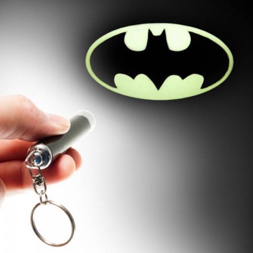 正版WD蝙蝠侠超人DC投影灯手电筒钥匙圈挂件 BATMAN电影周边-封面