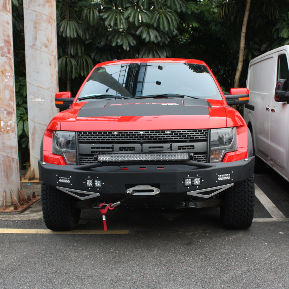 福特f-150/猛禽改装防护杠牛栏前杠防撞杠猛禽f150前保险杠