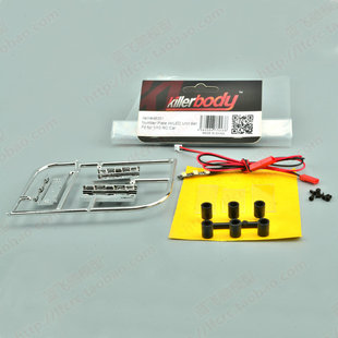 KillerBody RC模型车LED灯车牌 (1/10 RC车）48351