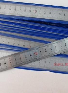 得力8464钢直尺 50cm钢直尺 钢尺 尺子 30cm直尺 设计用品