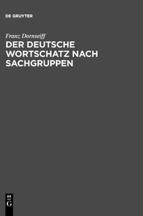 预售 Nach Der Wortschatz Sachgruppen Deutsche