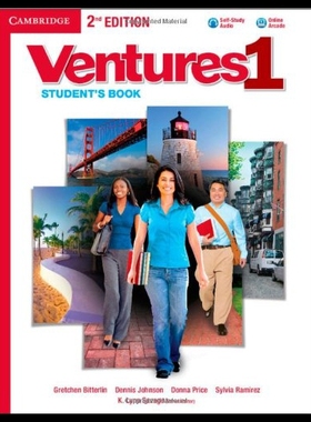 【预售】Ventures Level 1 Student's Book with Audio CD