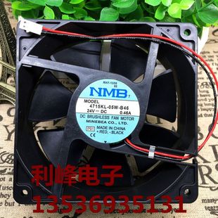 05W B46 12CM NMB 变频器风扇 12038 4715KL 0.46A 全新原装 24V