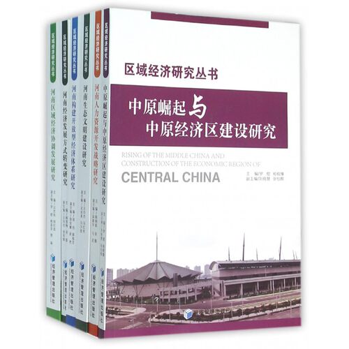 【正版包邮】区域经济研究丛书(共6册)
